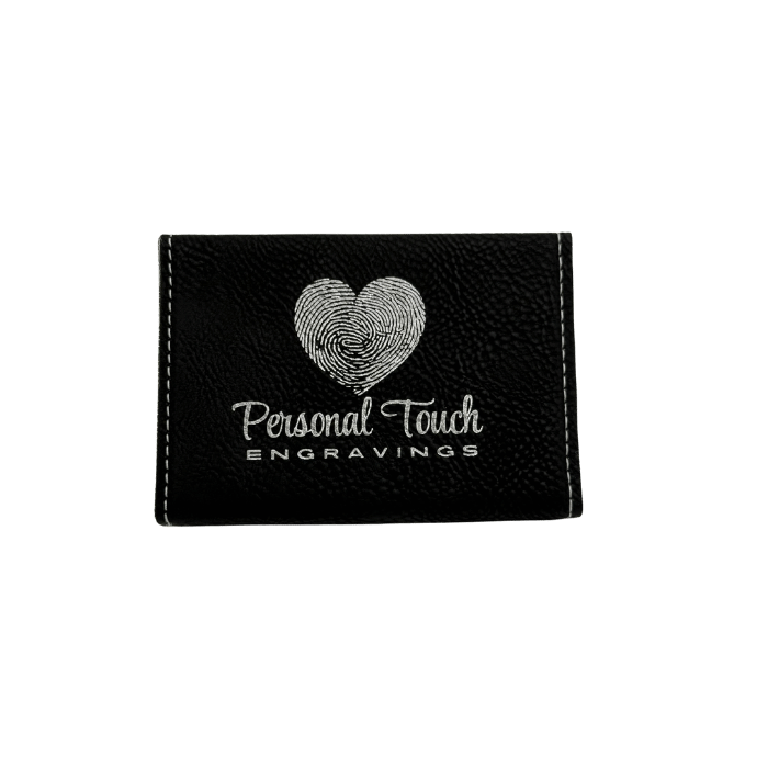 Personalized Engraved Business Card Holder image 0