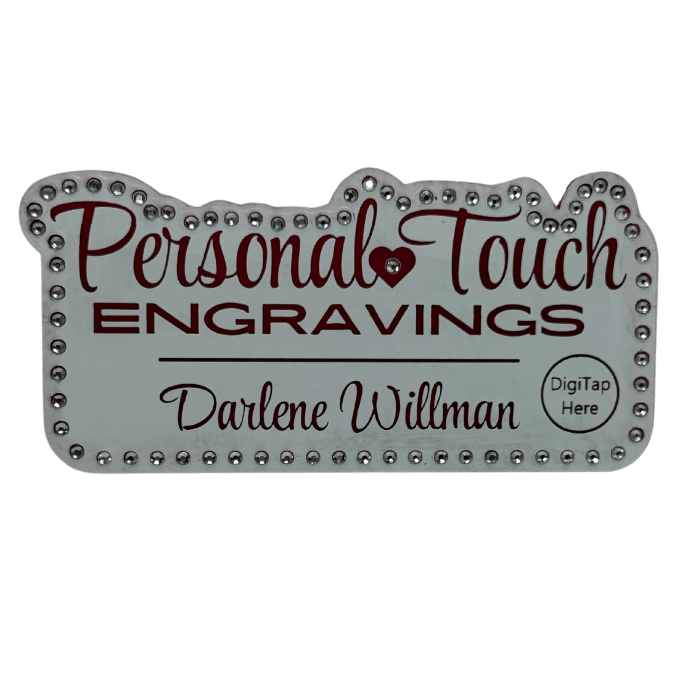 Bling DigiTap™ Name Badge image 0