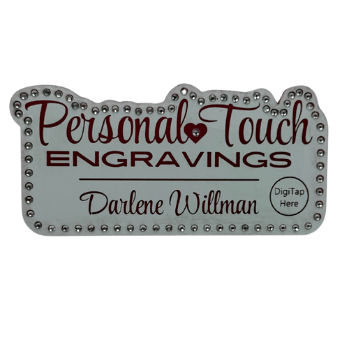 Bling DigiTap™ Name Badge image 0