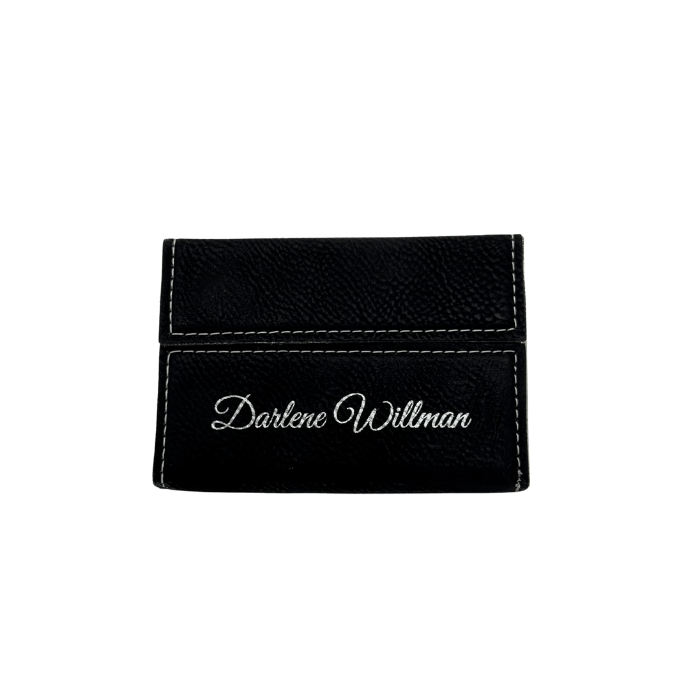 Personalized Engraved Business Card Holder image 2