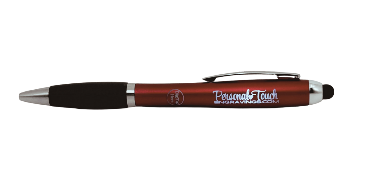 DigiTap™ Ink Light Up Pen with Stylus image 0