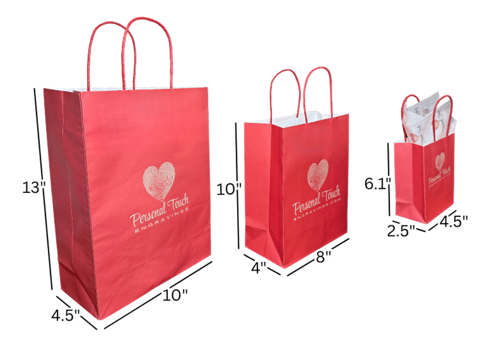 Gift Bags – Personalized w/Logo